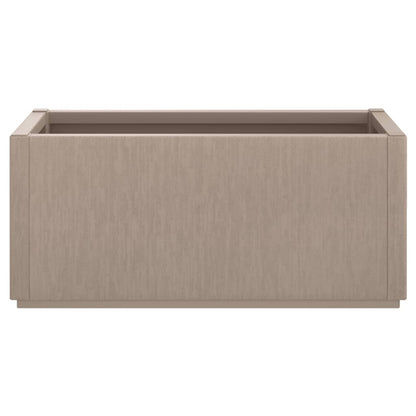 Zahradní Truhlík S Nohami Hnědý 80 X 36 X 35 Cm Pp