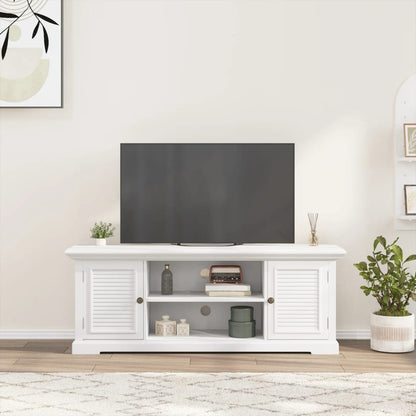 Tv Skříňka Bílá 110 X 30 X 41 Cm Kompozitní Dřevo