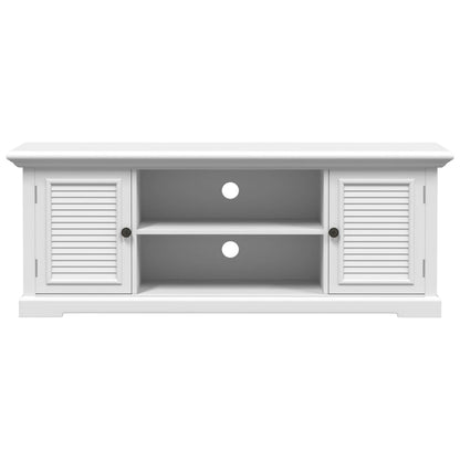 Tv Skříňka Bílá 110 X 30 X 41 Cm Kompozitní Dřevo