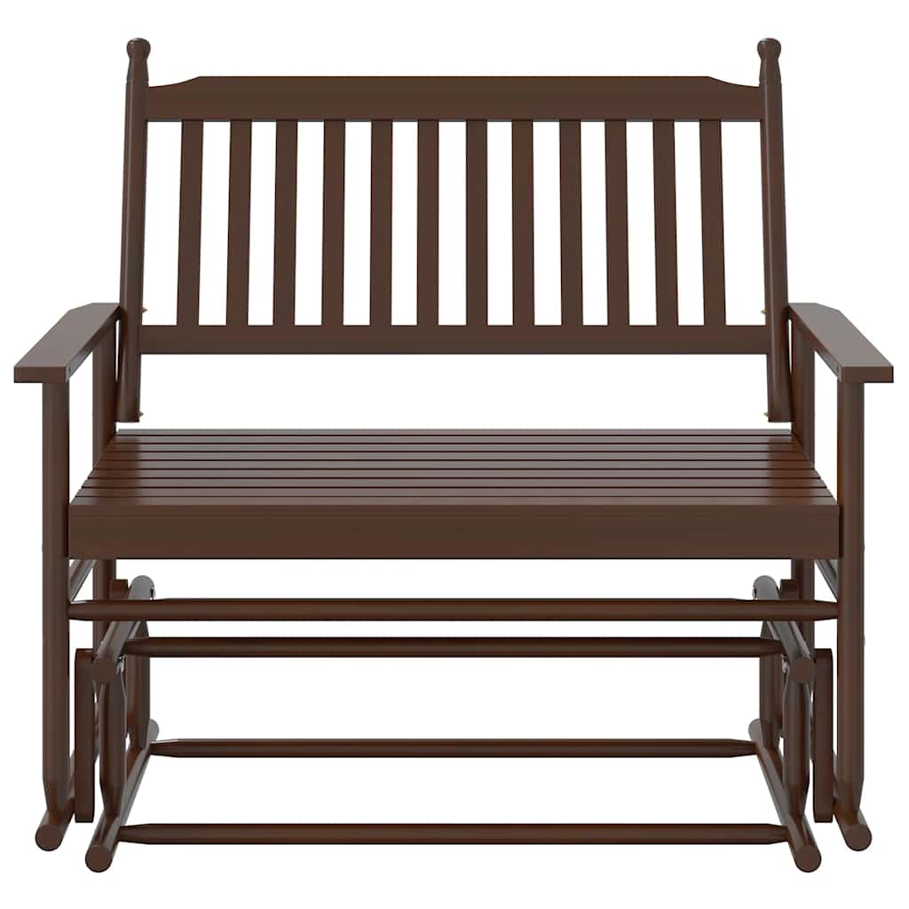 Lavice Glider 118 X 70 X 104,5 Cm Masivní Topolové Dřevo