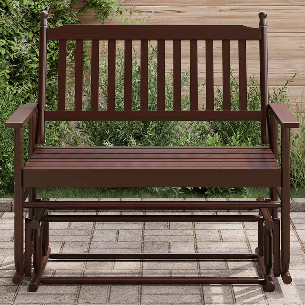 Lavice Glider 118 X 70 X 104,5 Cm Masivní Topolové Dřevo