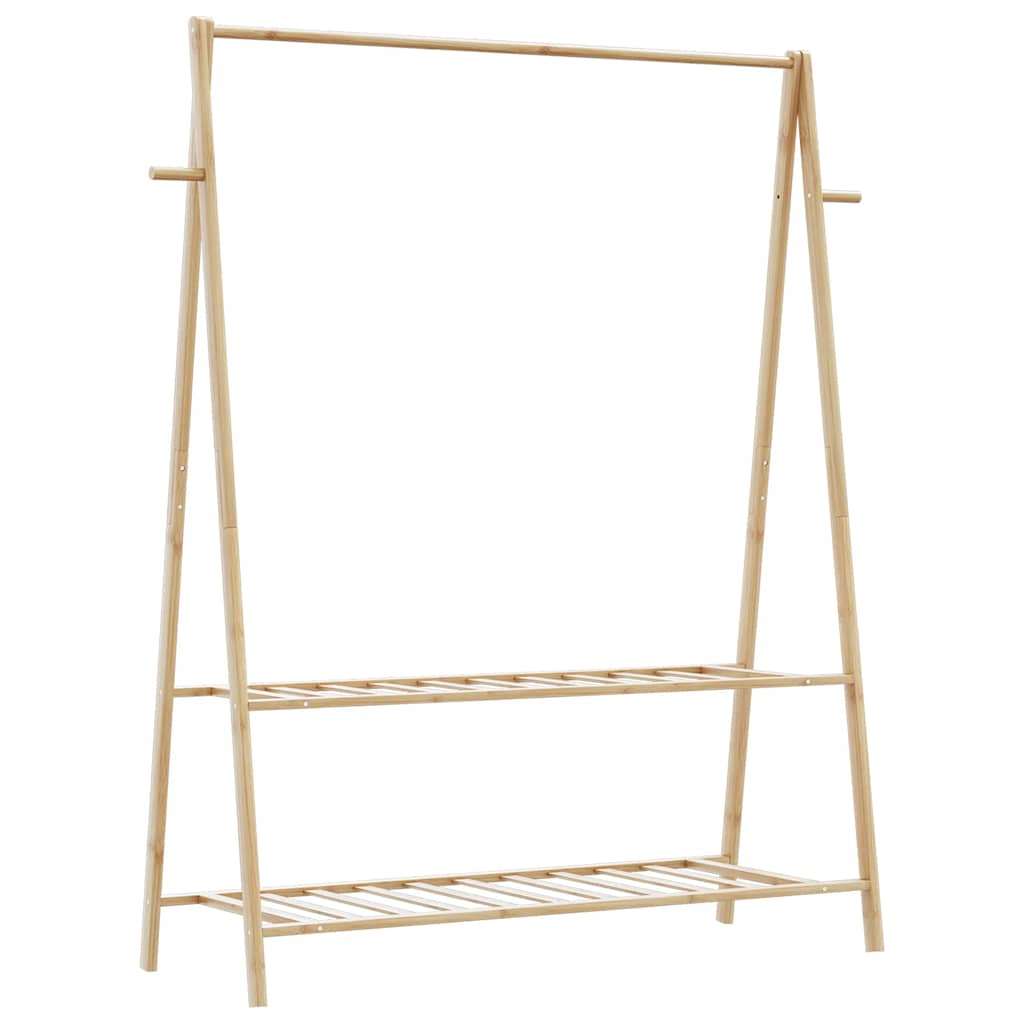 Stojan Na Oblečení S Policemi A Kolečky 96X45,5X155,5 Cm