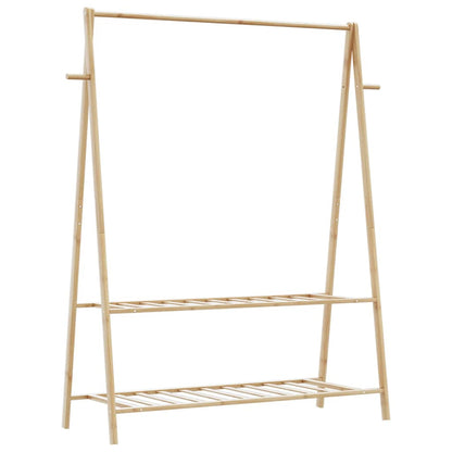 Stojan Na Oblečení S Policemi A Kolečky 96X45,5X155,5 Cm