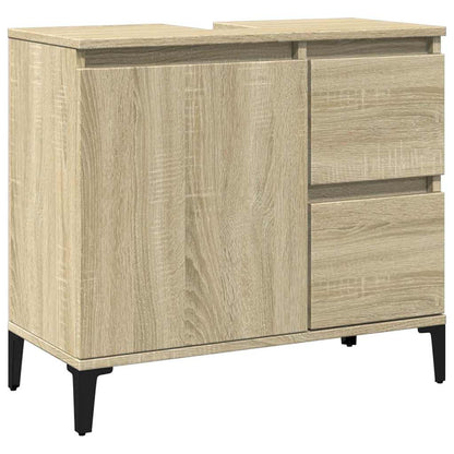 Koupelnová Skříňka 65 X 33 X 60 Cm Kompozitní Dřevo