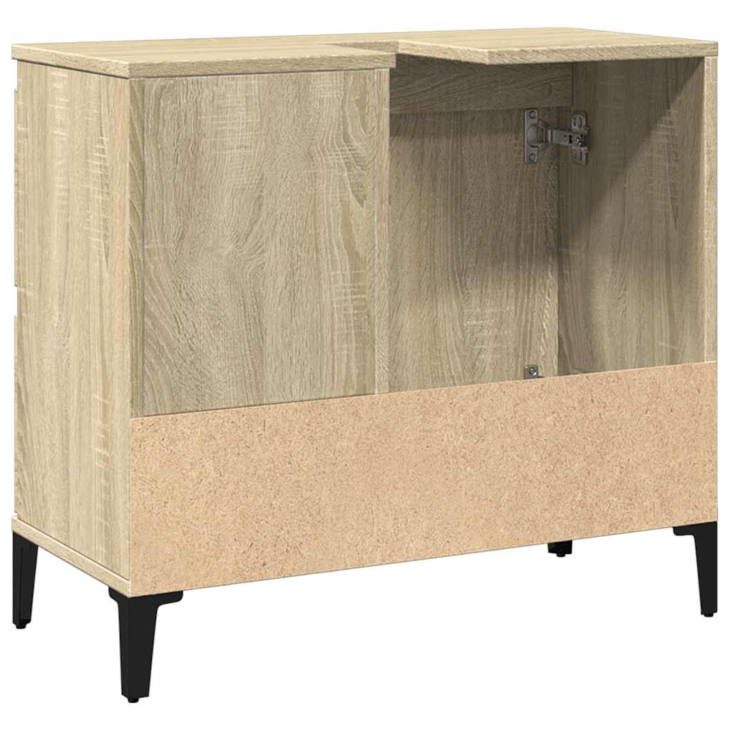 Koupelnová Skříňka 65 X 33 X 60 Cm Kompozitní Dřevo