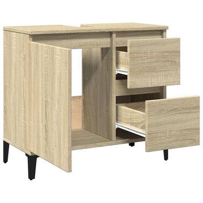 Koupelnová Skříňka 65 X 33 X 60 Cm Kompozitní Dřevo