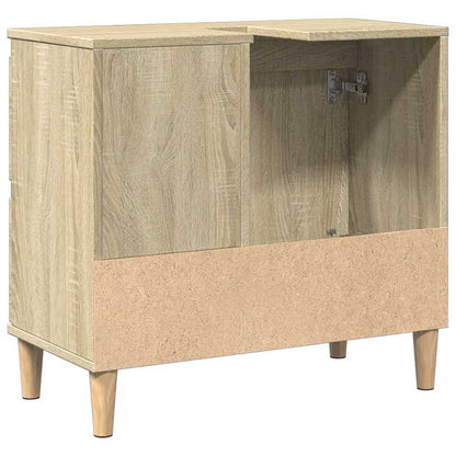 Koupelnová Skříňka 65 X 33 X 60 Cm Kompozitní Dřevo