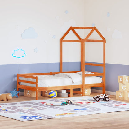 Střecha Na Dětskou Postel 98X70X176,5 Cm Masivní Borové Dřevo