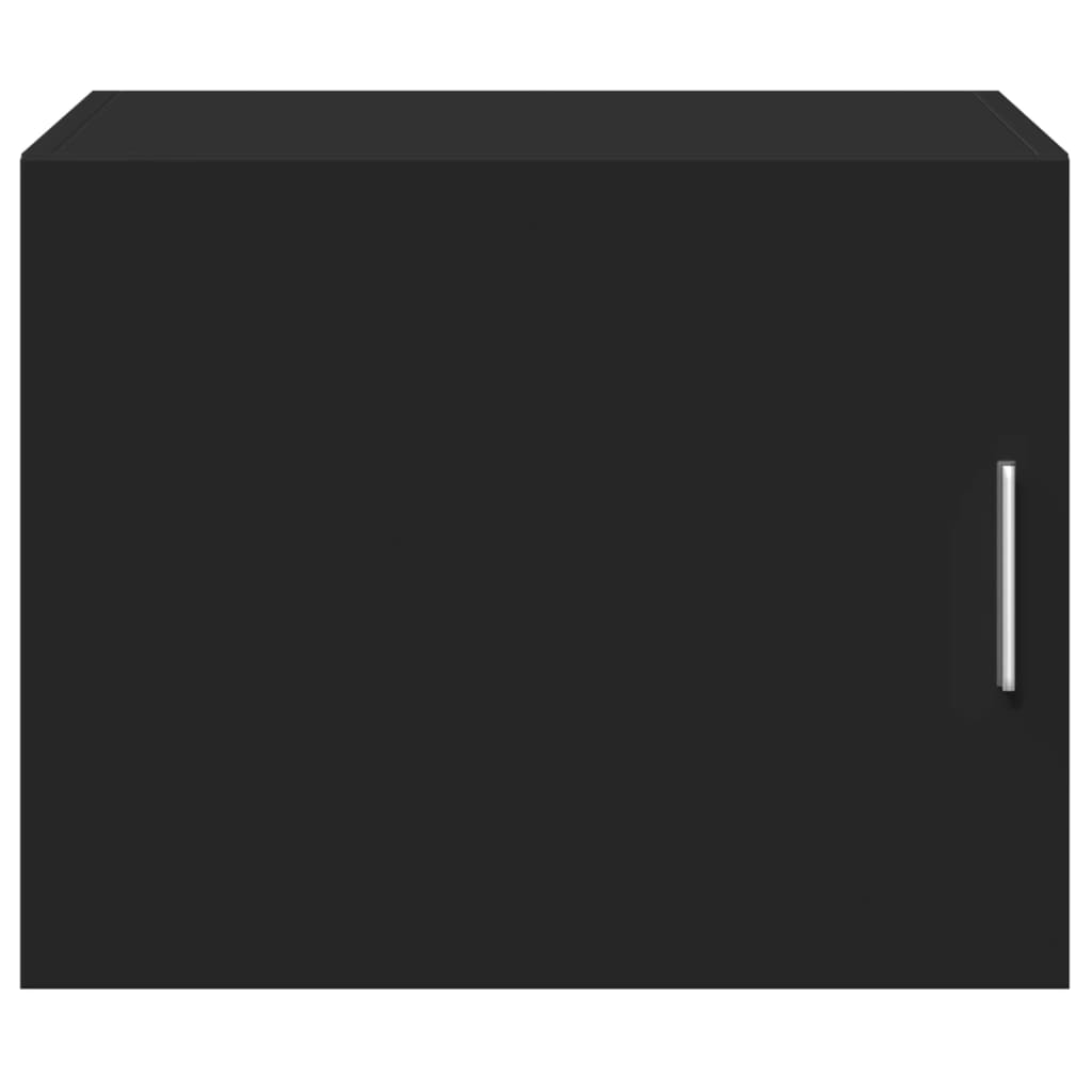 Nástěnná Skříňka Černá 50 X 42,5 X 40 Cm Kompozitní Dřevo