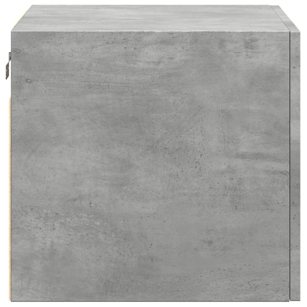 Nástěnná Skříňka Betonově Šedá 50X42,5X40 Cm Kompozitní Dřevo