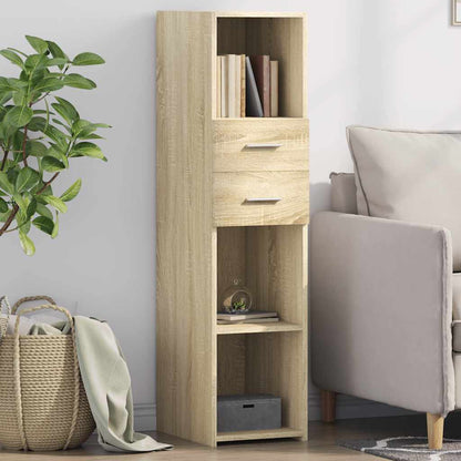 Skříň Highboard 30 X 42,5 X 124 Cm Kompozitní Dřevo