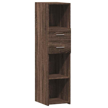 Skříň Highboard 30 X 42,5 X 124 Cm Kompozitní Dřevo