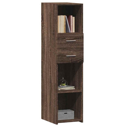 Skříň Highboard 30 X 42,5 X 124 Cm Kompozitní Dřevo