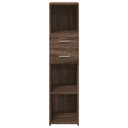 Skříň Highboard 30 X 42,5 X 124 Cm Kompozitní Dřevo
