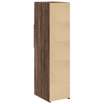 Skříň Highboard 30 X 42,5 X 124 Cm Kompozitní Dřevo