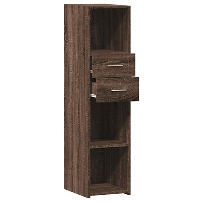 Skříň Highboard 30 X 42,5 X 124 Cm Kompozitní Dřevo