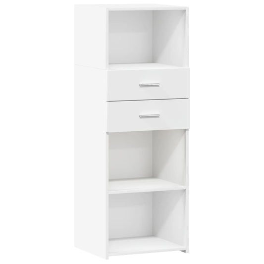 Skříň Highboard 45 X 42,5 X 124 Cm Kompozitní Dřevo