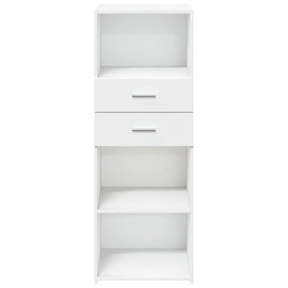 Skříň Highboard 45 X 42,5 X 124 Cm Kompozitní Dřevo