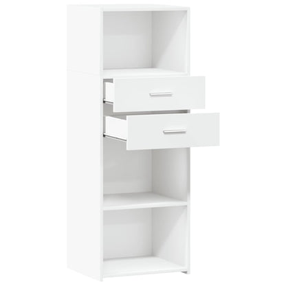 Skříň Highboard 45 X 42,5 X 124 Cm Kompozitní Dřevo