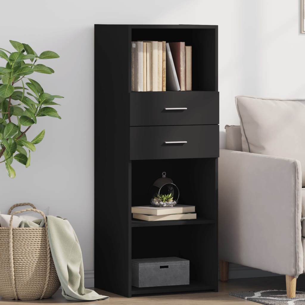 Skříň Highboard 45 X 42,5 X 124 Cm Kompozitní Dřevo