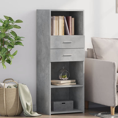 Skříň Highboard 45 X 42,5 X 124 Cm Kompozitní Dřevo
