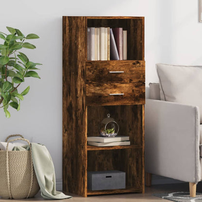 Skříň Highboard 45 X 42,5 X 124 Cm Kompozitní Dřevo