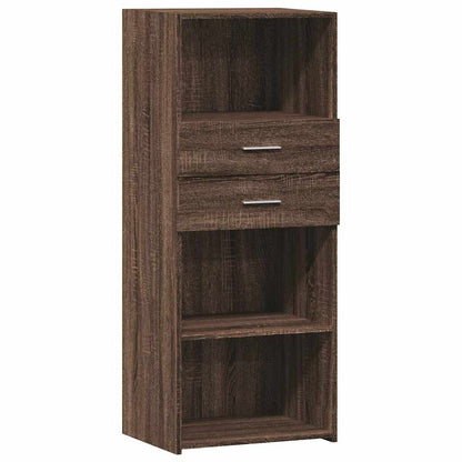 Skříň Highboard 45 X 42,5 X 124 Cm Kompozitní Dřevo