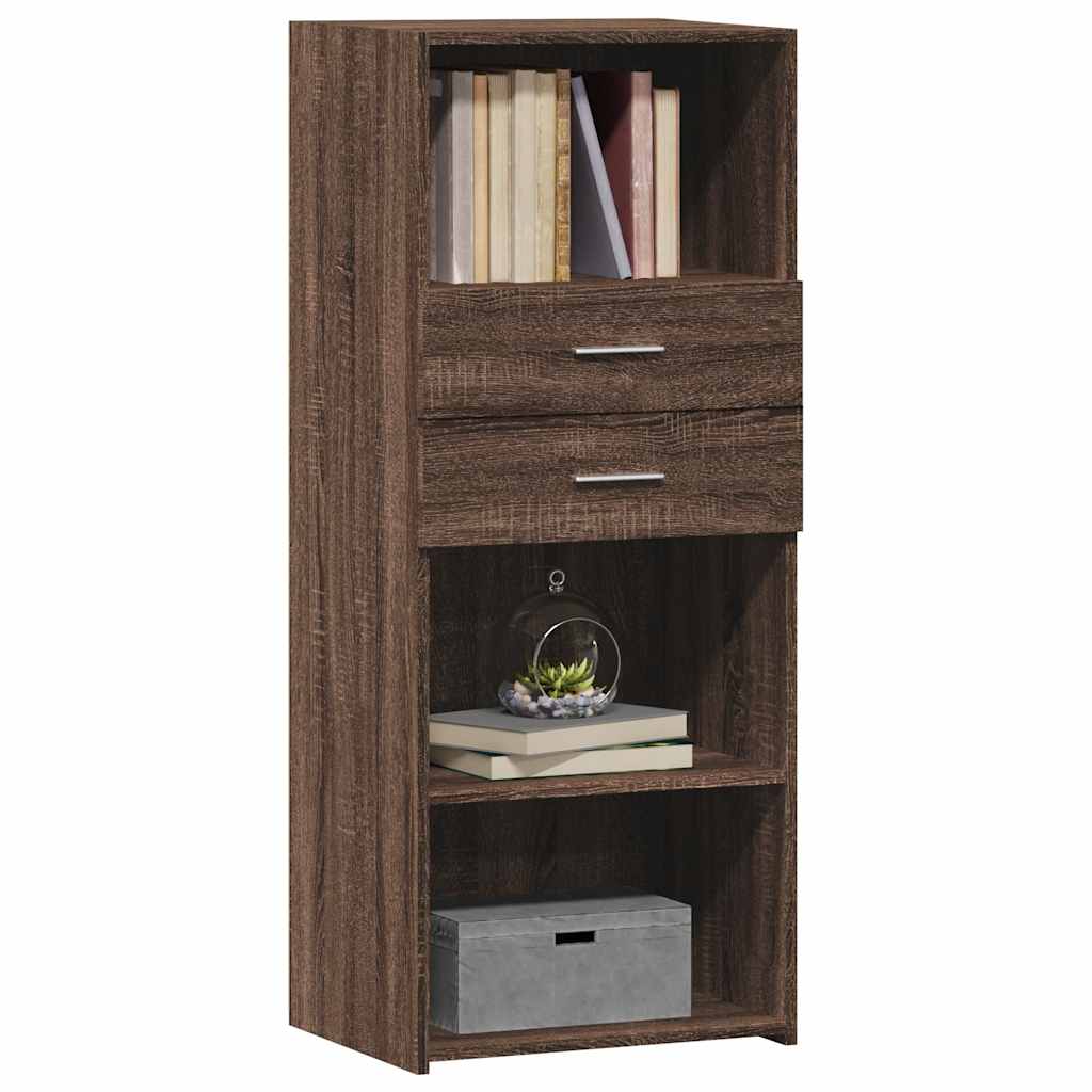 Skříň Highboard 45 X 42,5 X 124 Cm Kompozitní Dřevo
