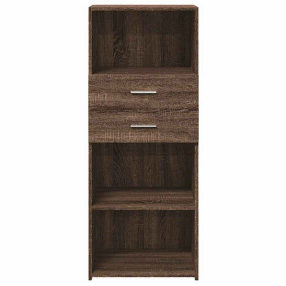 Skříň Highboard 45 X 42,5 X 124 Cm Kompozitní Dřevo