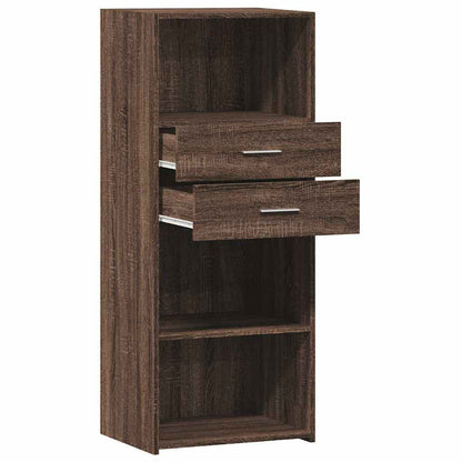 Skříň Highboard 45 X 42,5 X 124 Cm Kompozitní Dřevo