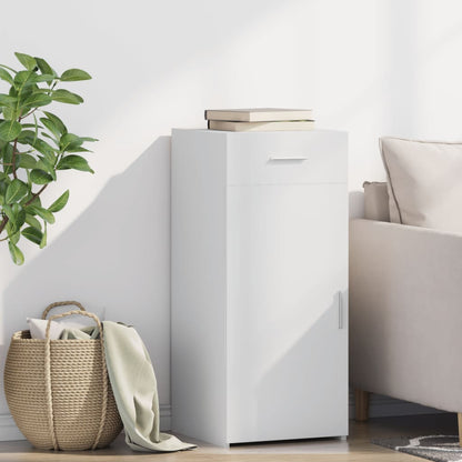 Příborník Betonově Šedý 40 X 42,5 X 93 Cm Kompozitní Dřevo