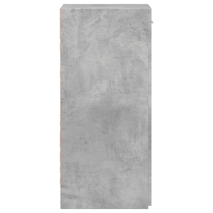 Příborník Betonově Šedý 40 X 42,5 X 93 Cm Kompozitní Dřevo