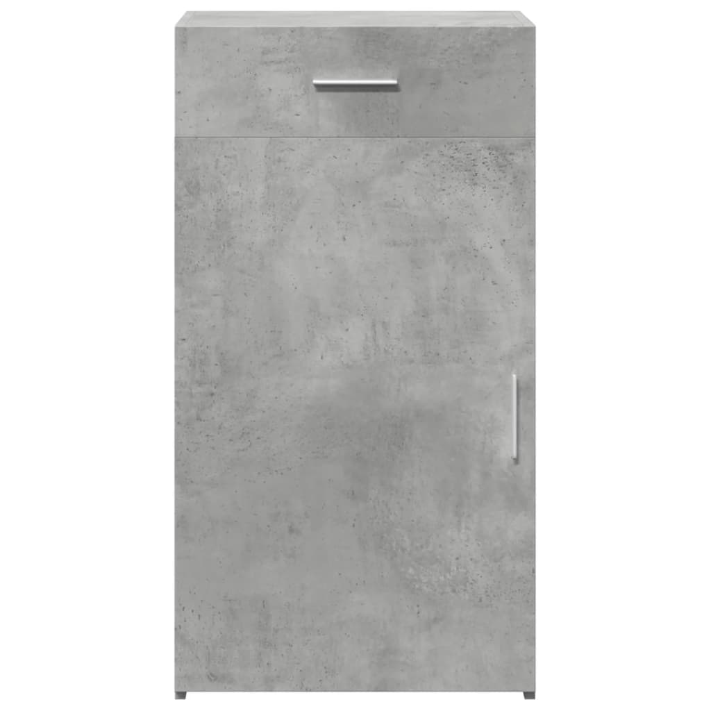 Příborník Betonově Šedý 50 X 42,5 X 93 Cm Kompozitní Dřevo