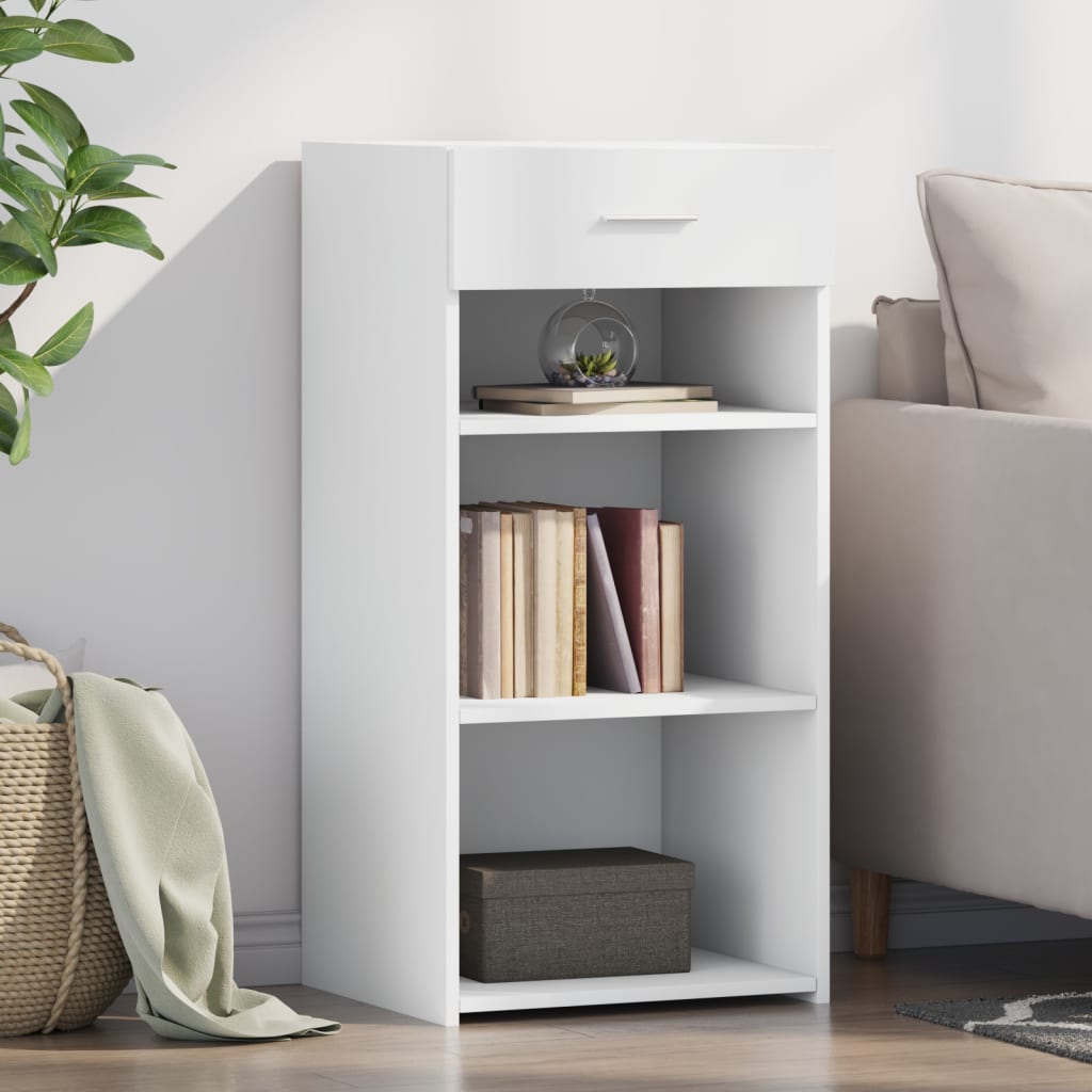 Příborník Šedý Sonoma 45 X 42,5 X 93 Cm Kompozitní Dřevo