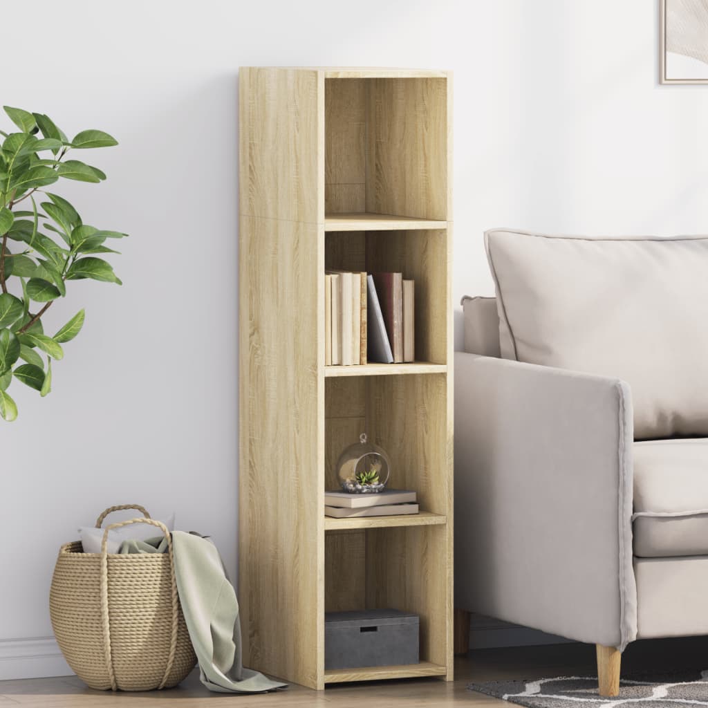 Skříň Highboard 30 X 41 X 124 Cm Kompozitní Dřevo