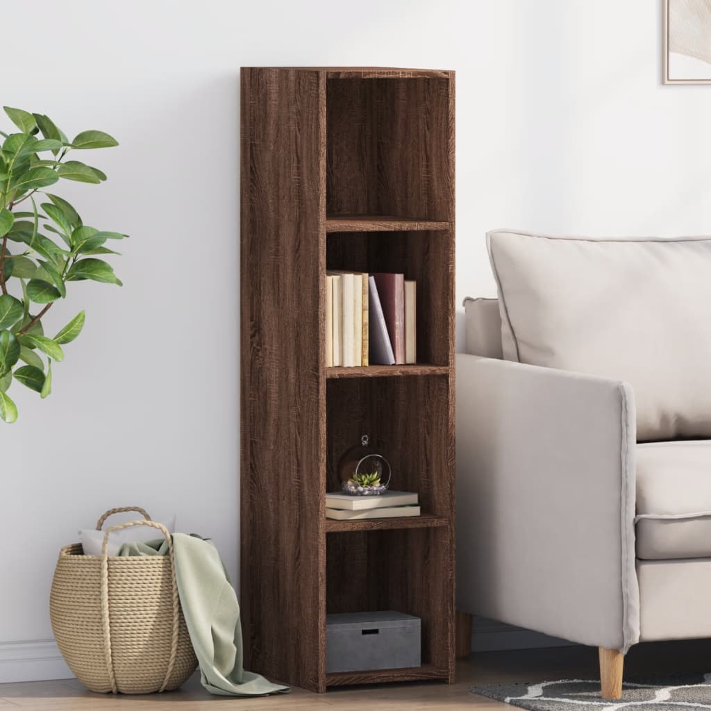 Skříň Highboard 30 X 41 X 124 Cm Kompozitní Dřevo