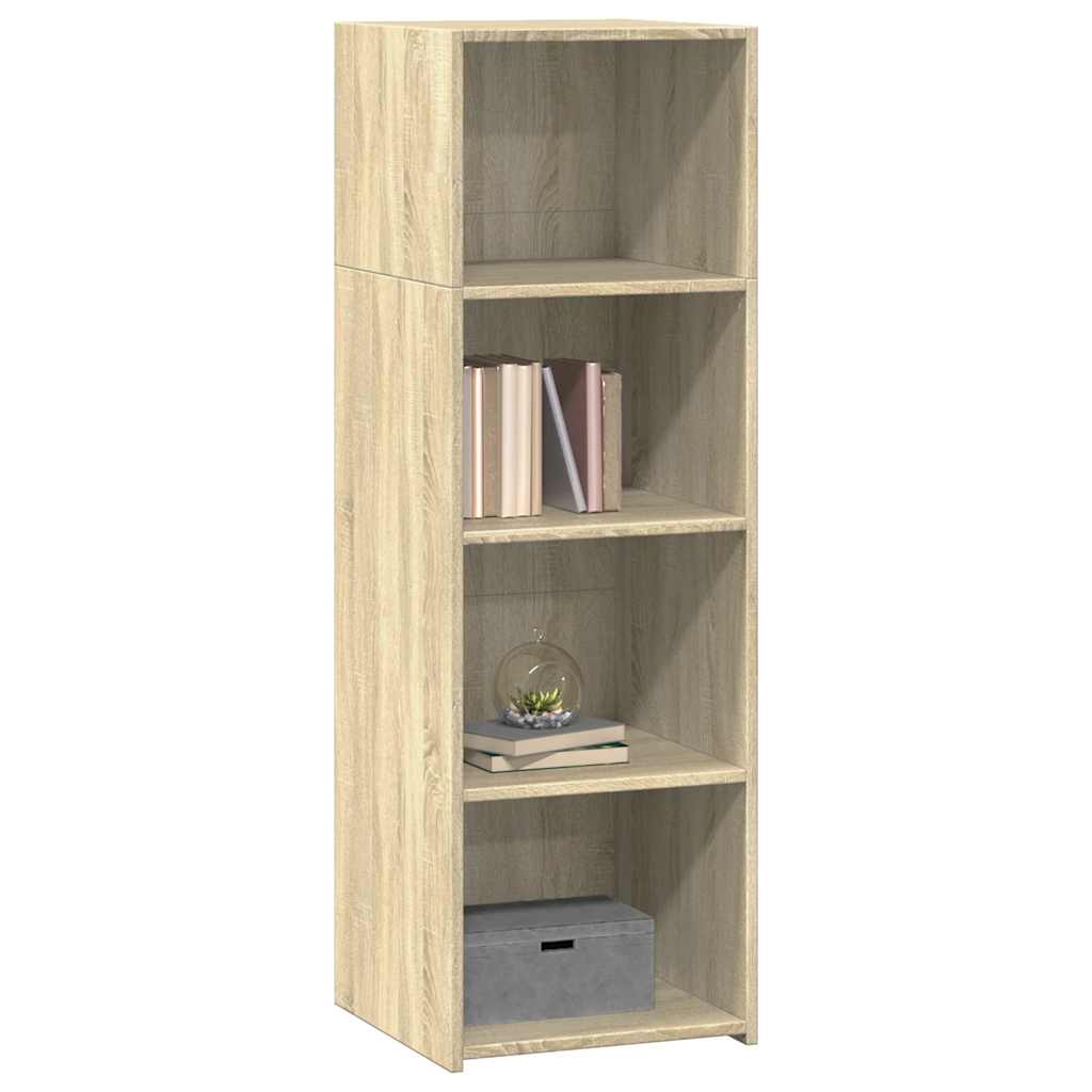 Skříň Highboard 40 X 41 X 124 Cm Kompozitní Dřevo