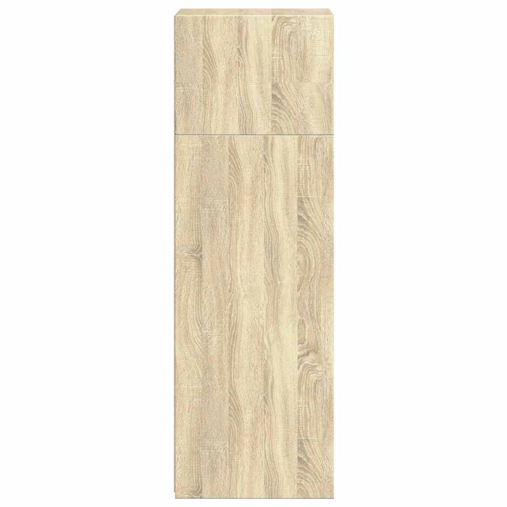 Skříň Highboard 40 X 41 X 124 Cm Kompozitní Dřevo