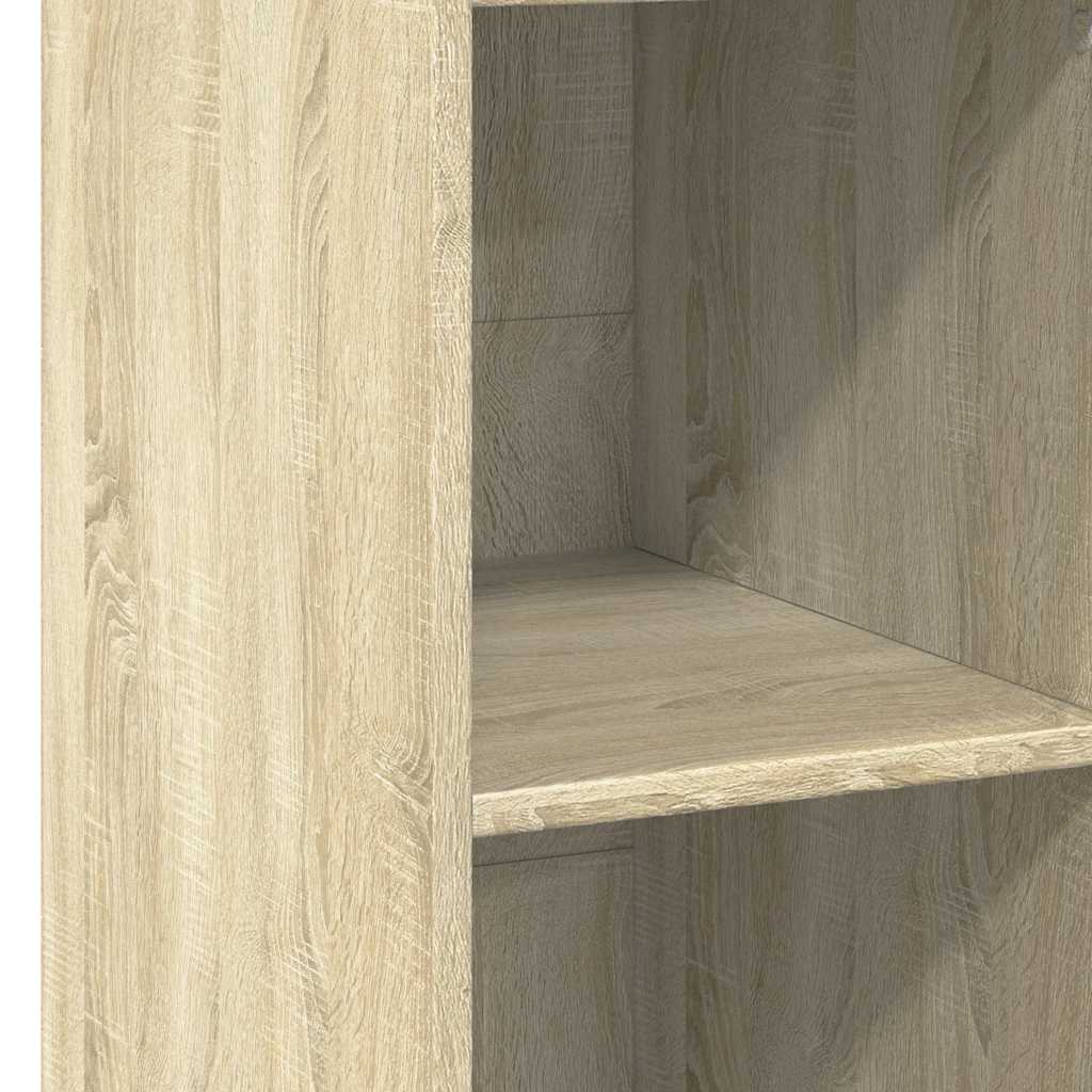 Skříň Highboard 40 X 41 X 124 Cm Kompozitní Dřevo