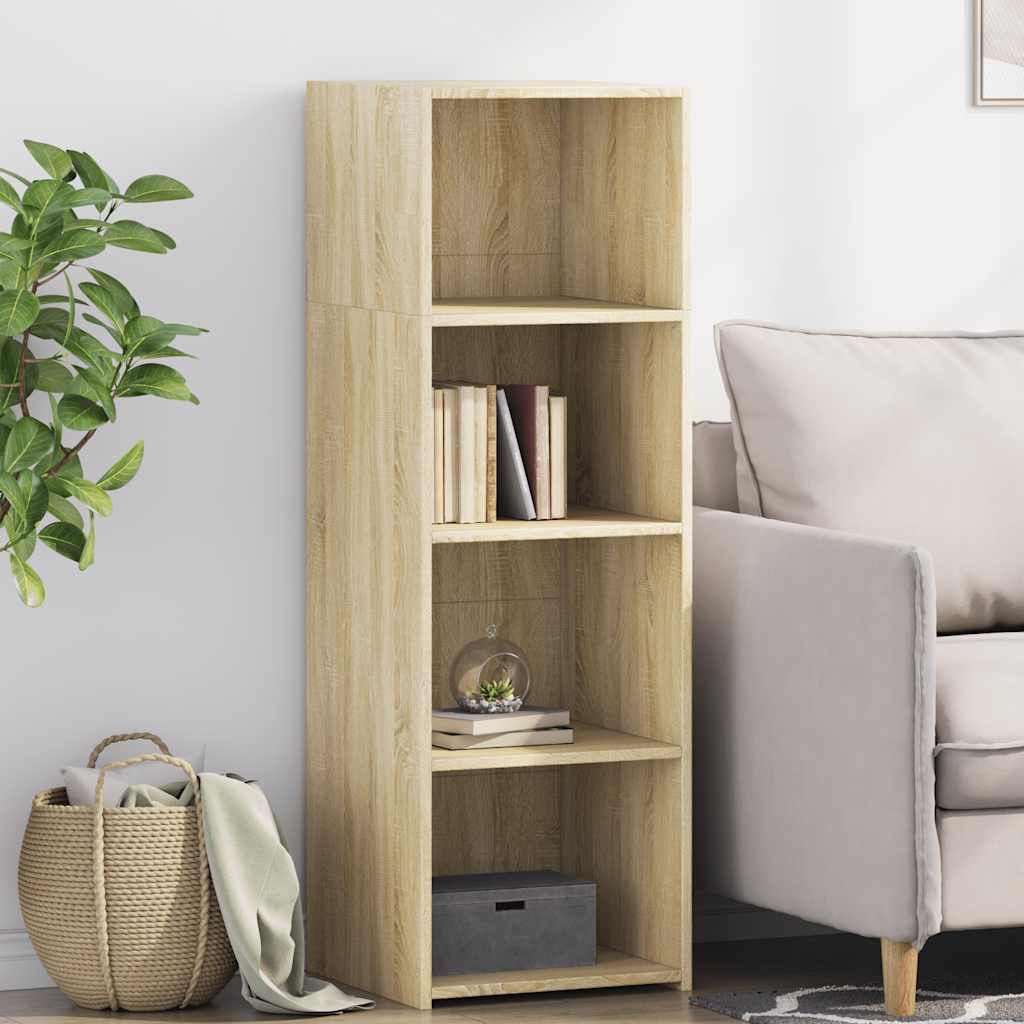 Skříň Highboard 40 X 41 X 124 Cm Kompozitní Dřevo