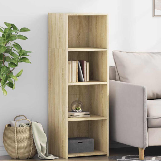 Skříň Highboard 40 X 41 X 124 Cm Kompozitní Dřevo