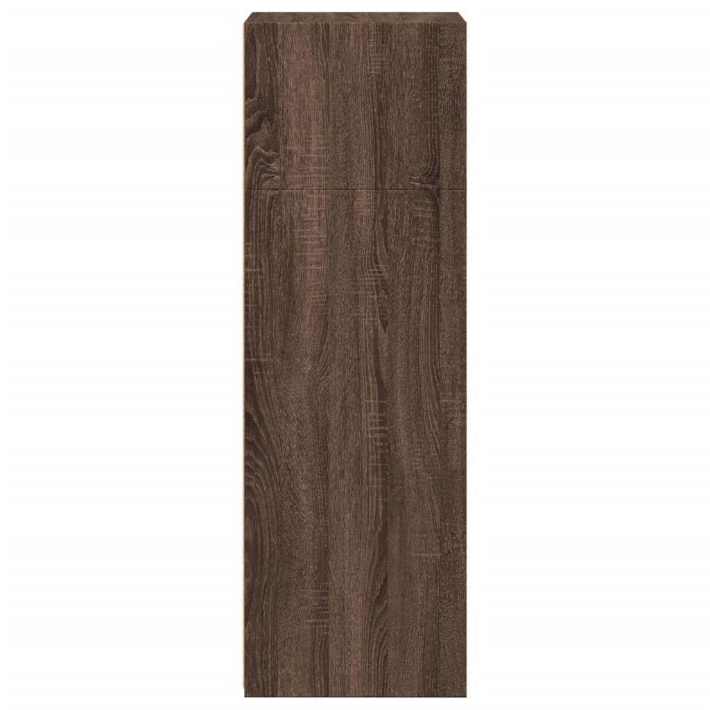Skříň Highboard 45 X 41 X 124 Cm Kompozitní Dřevo