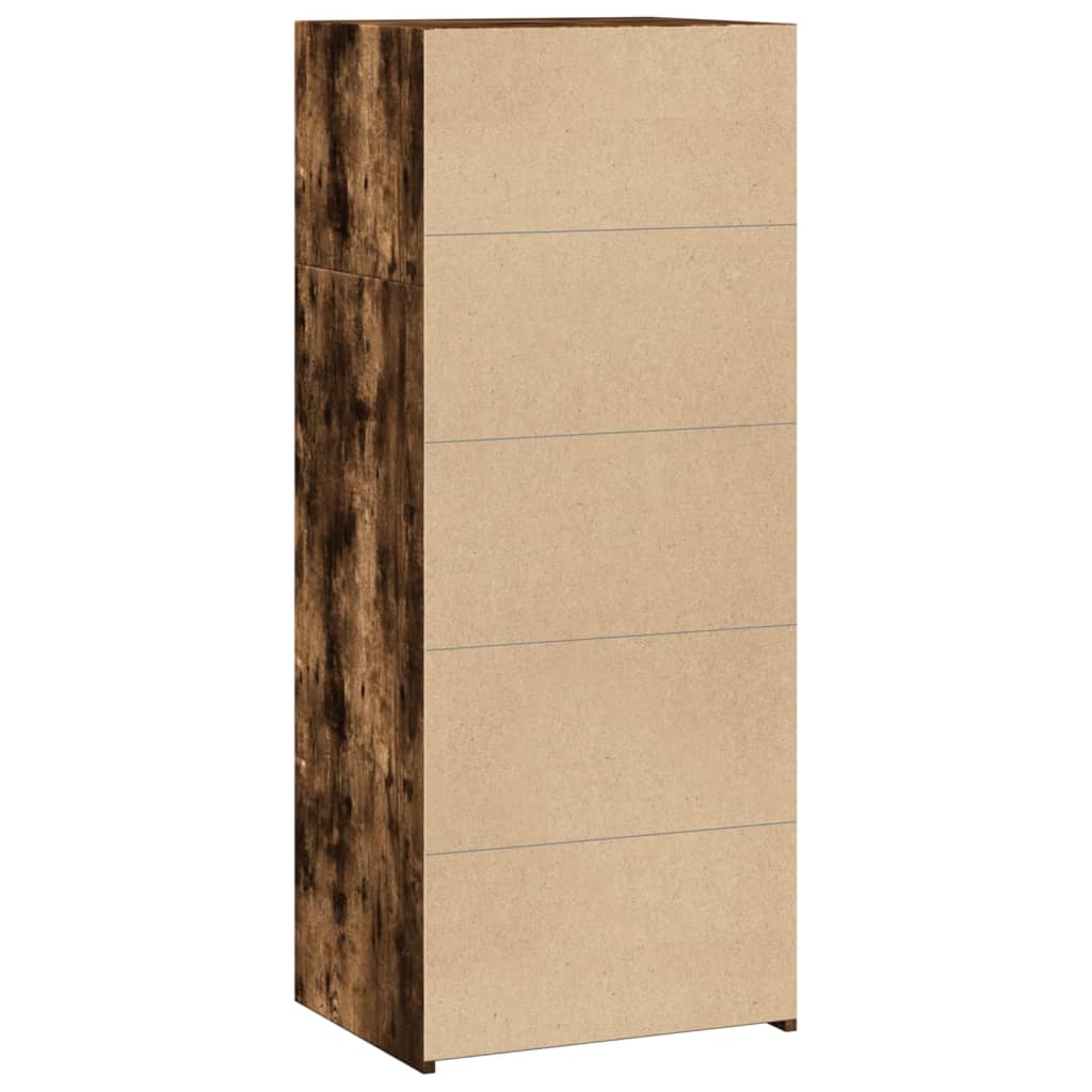 Skříň Highboard 50 X 41 X 124 Cm Kompozitní Dřevo