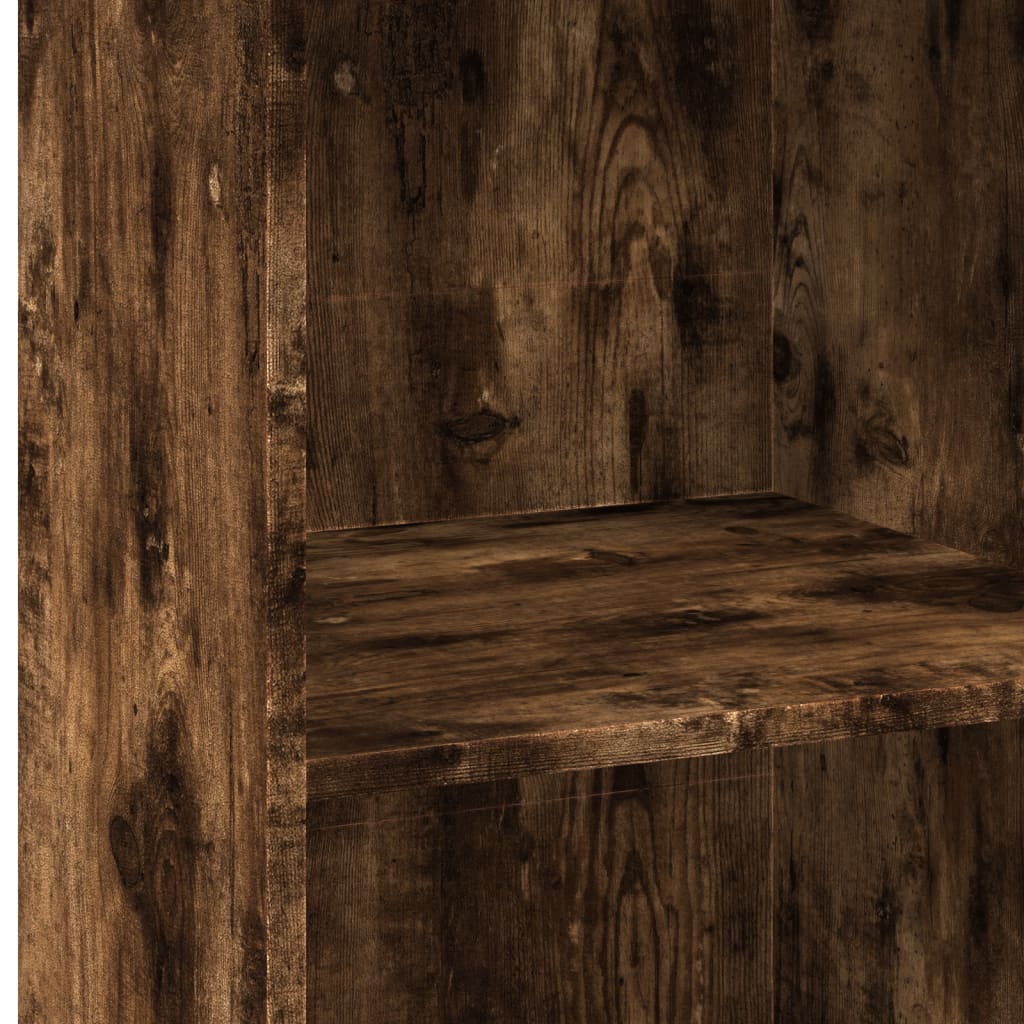 Skříň Highboard 50 X 41 X 124 Cm Kompozitní Dřevo