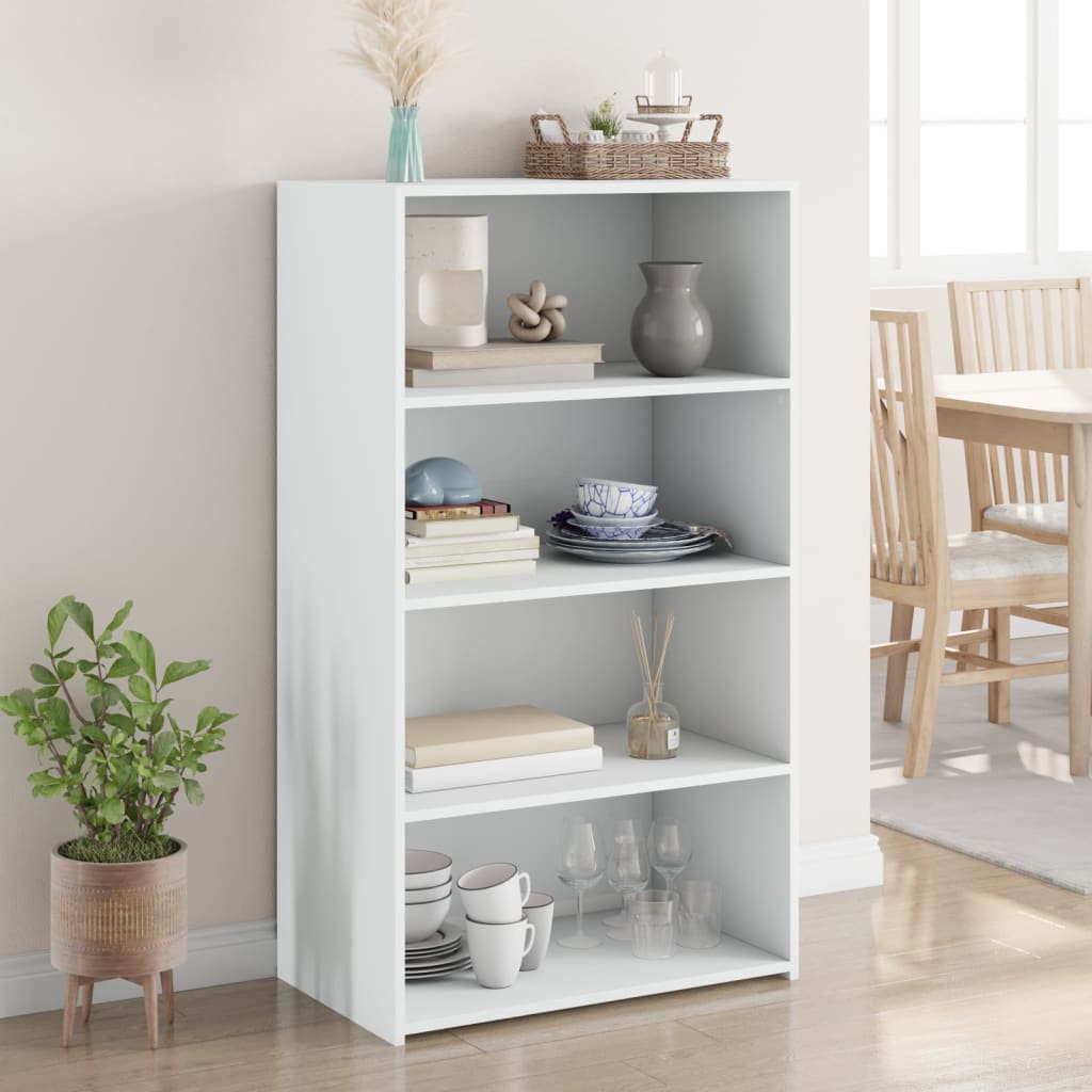 Skříň Highboard Šedá Sonoma 70 X 41 X 124 Cm Kompozitní Dřevo