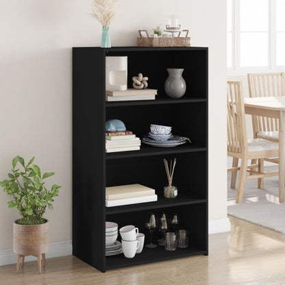 Skříň Highboard Šedá Sonoma 70 X 41 X 124 Cm Kompozitní Dřevo