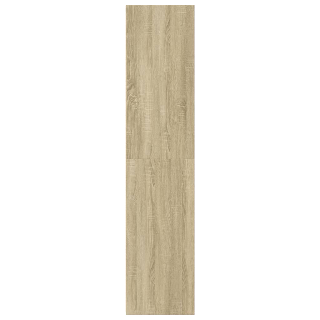 Skříň Highboard Dub Sonoma 30 X 41 X 185 Cm Kompozitní Dřevo
