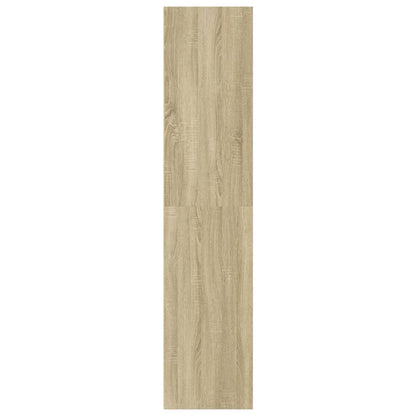 Skříň Highboard Dub Sonoma 30 X 41 X 185 Cm Kompozitní Dřevo