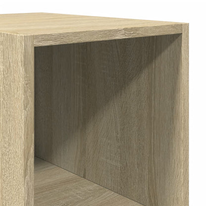 Skříň Highboard Dub Sonoma 30 X 41 X 185 Cm Kompozitní Dřevo