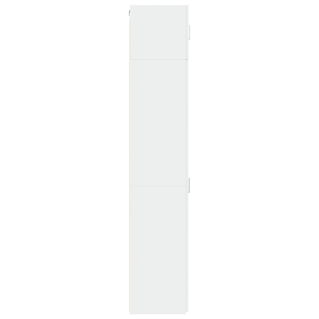 Úzká Úložná Skříňka 30 X 42,5 X 225 Cm Kompozitní Dřevo